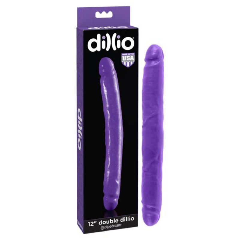 Dillio 12-inch Double Dong - Purple